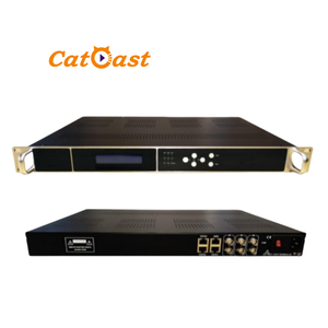 IPTV <strong>Transcoder</strong> Http Rtmp Srt Hls to IP UDP Protocol AC3 to AAC/ Mpeg1 Layer2 H.264 Audio <strong>Transcoder</strong>
