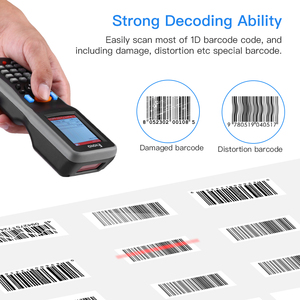 Eyoyo 1D escáner de código de barras inalámbrico portátil colector de datos de inventario contra escáner con receptor USB y LCD TFT de 2,2 pulgadas - Product Image 2