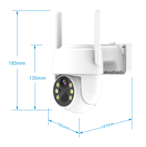 Everstar Cámara Inteligente Tuya 4MP Wifi Solar con Sensor PIR IP65 Aplicación Exterior Audio Bidireccional y Monitoreo de Voz - Product Image 3
