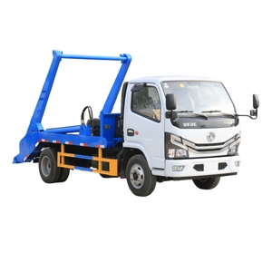 Dongfeng Light 4*2 качающийся рычаг пропускает мусорный бак мусорный контейнер с автоматической загрузкой мусоровоз - Product Image 1