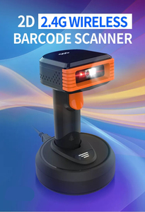 Escáner de código de barras USB 2D de mano Código QR automático y lector de código de barras de matriz de datos PDF417 Escaneo de pago móvil con cable en stock - Product Image 6