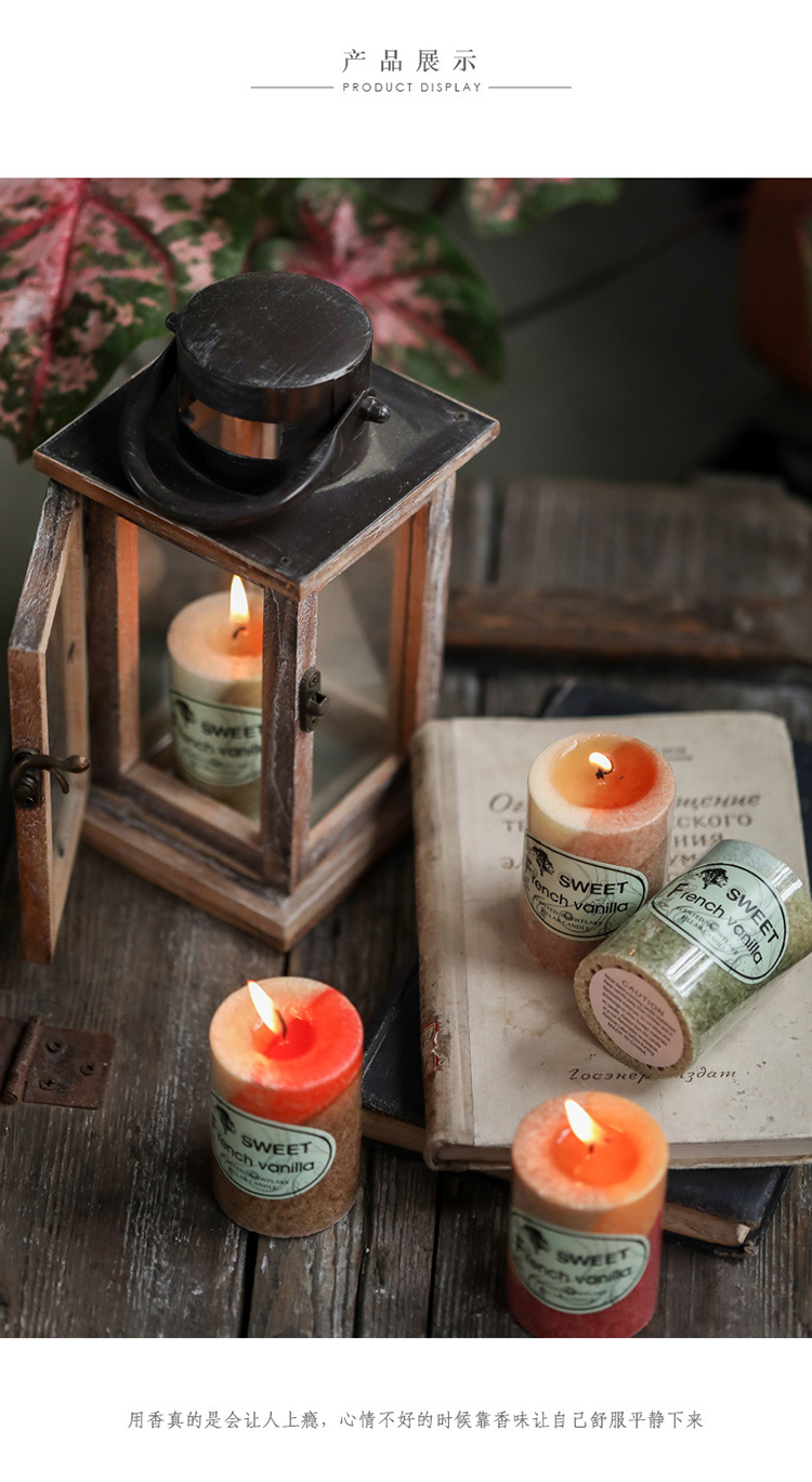 Soy Wax Dinner Vanilla Personalize Scent Spa Vintage Candle Lavender