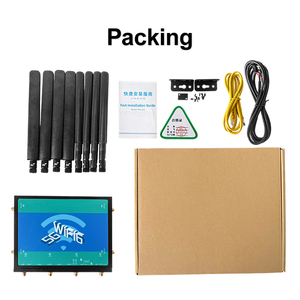Compact OpenWrt pré-instalado 5G WiFi 6 <span class=keywords><strong>Router</strong></span> com função Sim Slot VPN para uso de táxi/transporte público