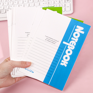 All'ingrosso A5 Soft Business taccuino diario 60 pagine per ufficio e per studenti con rilegatura a fogli mobili scatola di imballaggio - Product Image 5