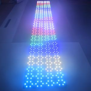 RGBIC indirizzabile singolarmente LED Light Sheet programmabile digitale LED pannello fogli per paesaggio pietra luminosa retroilluminazione nuovo