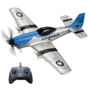 2025最新P51遥控飞行战斗机滑翔机玩具2.4Ghz Z63电动EPP形式遥控中型成人飞机模型 - Product Image 1