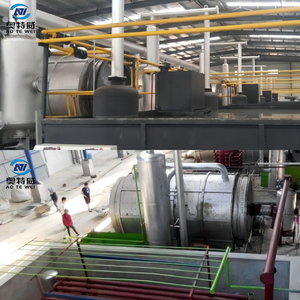 Mini Pyrolysis Pilot makine atık lastik fırın yağı tek elden çalışan atık lastik ısıl bozunum tesisi yakıt yağı üretim hattı - Product Image 3