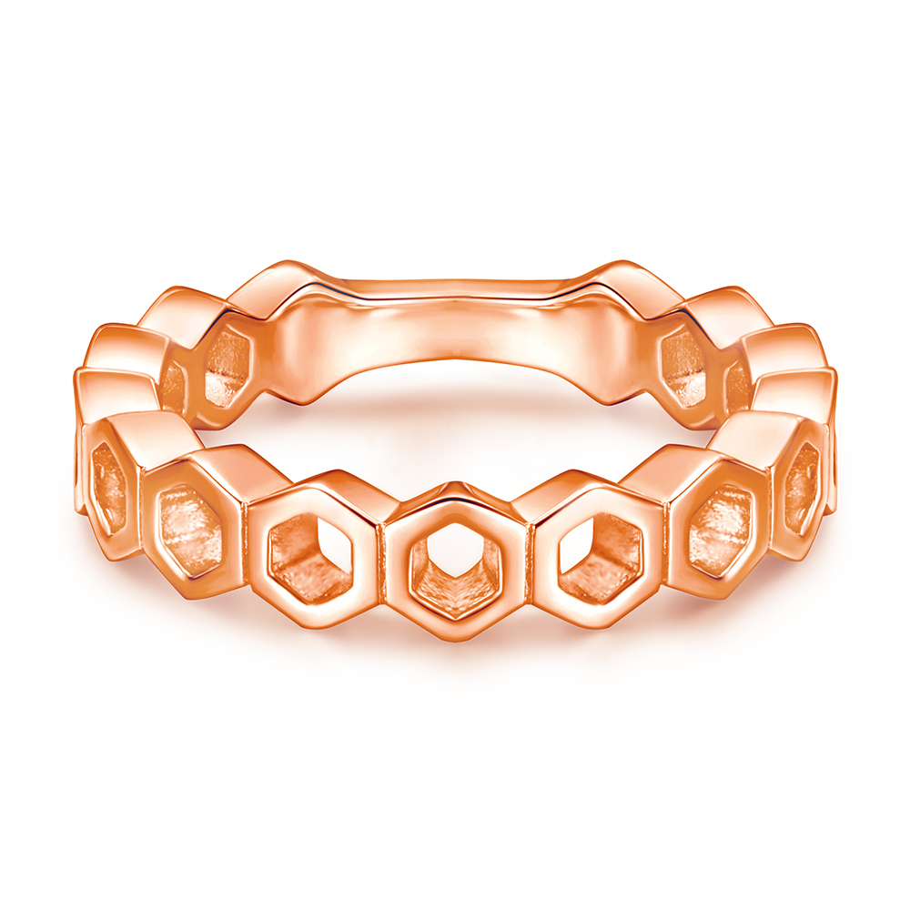 Rose gold plated