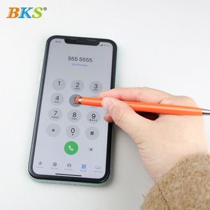 BKS Promotional Custom <strong>2</strong> in 1 Multi Function Metal Ball <strong>Pen</strong> Touch Screen Logo Tablet <strong>Stylus</strong> <strong>Pen</strong> - Product Image 4
