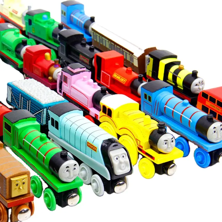 hot sales wooden little cartoon train toys toy train s for kids toddler boys and girls buy online wood car ce For girl For boy