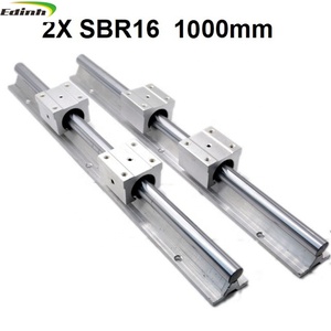 SBR直线导轨SBR20-1000mm，带2 * SBR20UU线性滑块，用于3d打印机机器 - Product Image 2