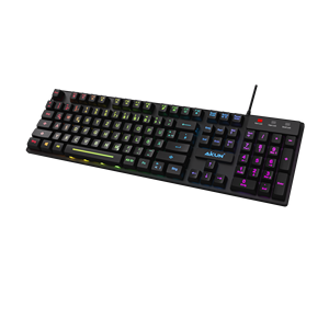 Aikun GX310WR 2.4G Wireless Rechargeable Gaming <strong>Keyboard</strong>,Dynamic 7 Color Backlight,Quiet Rubber Switch,Multi Keys Anti-ghosting - Product Image 1