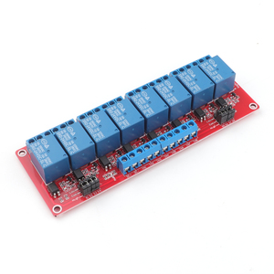 5V/12V/24V 8-Kanal-Trigger-Relaismodul mit niedrigem Pegel und Optokoppler - Product Image 3