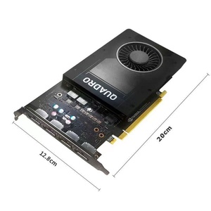 Estación de trabajo de gráficos profesionales Li Tai, arquitectura Turing, GPU para modelado 3D, renderizado, dibujo usado, nuevo ventilador DP - Product Image 2
