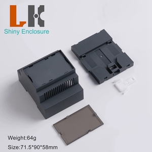 71.5*90*58mm New <strong>Switch</strong> Controller Enclosure ABS Flame Retardant Material PLC Industrial Control Din Rail <strong>Box</strong> - Product Image 5