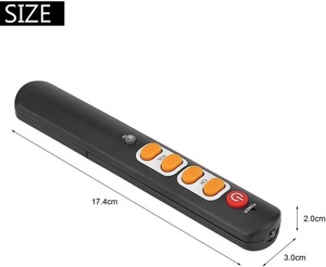 Apprendimento telecomando universale con grandi pulsanti 6 tasti per Smart TV STB DVB DVB HiFi VCR - Product Image 3