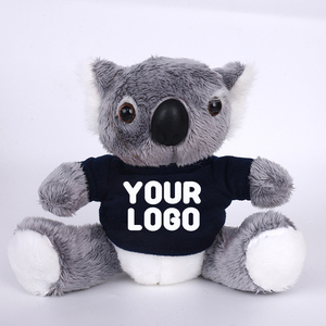 OEM özel yumuşak dolgu hayvan oyuncaklar Unisex Shirt kanguru ayı gömlek toptan partiler promosyonlar kutusu ambalaj ile özel Logo - Product Image 4