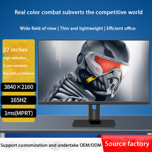 Rahmenlose 24 27 28 Zoll 1k 2k 4k 144hz 165hz 60hz 1ms IPS DELL screen PC-Computer-Display-Spiel LCD-LED-Monitor - Product Image 3