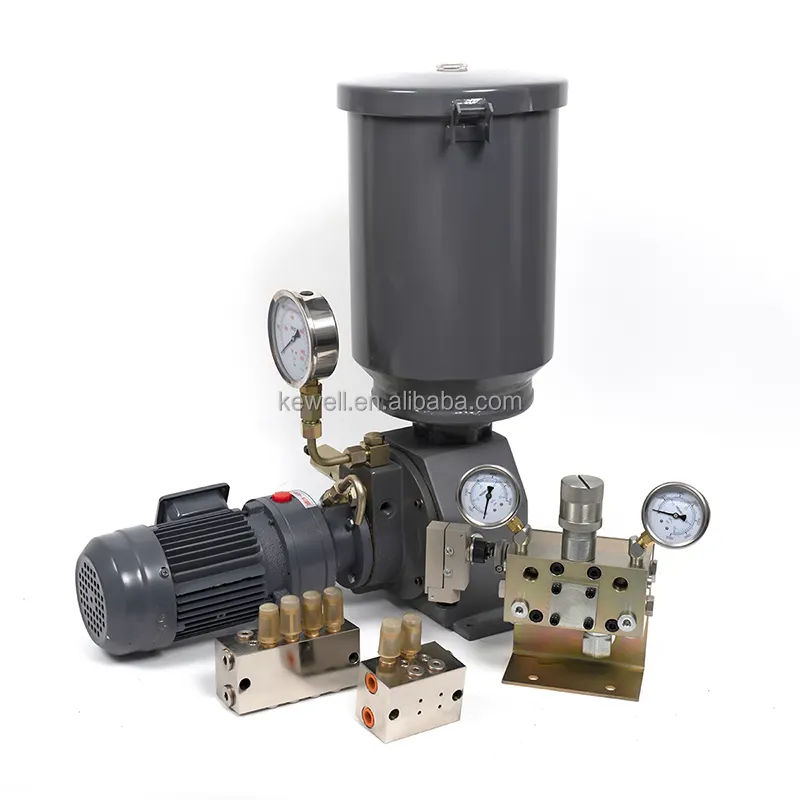 OEM pompa pelumas listrik otomatis Transfer lemak Plunger pusat otomatis pompa lubrikasi minyak lubrikasi sistem pompa Piston