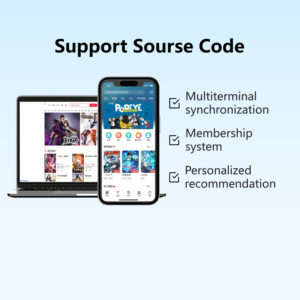 Anpassbares Online-Lese system H5 Audio book & Digital Comic App Development Neuartiges & Manga Mini-Programm-Desktop-Anwendungen - Product Image 2