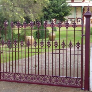 Zinc Steel 3D Security Fence <strong>Net</strong> Outdoor Community Iron Guardrail with Metal Frame for Farm Wire <strong>Use</strong> Outdoor Protection Barrier - Product Image 2