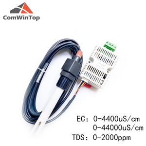 Trasmettitore EC acqua sensore EC modulo sensore di conducibilità TDS 4-20ma 0-5V 0-10V uscita RS485 tensione di uscita analogica
