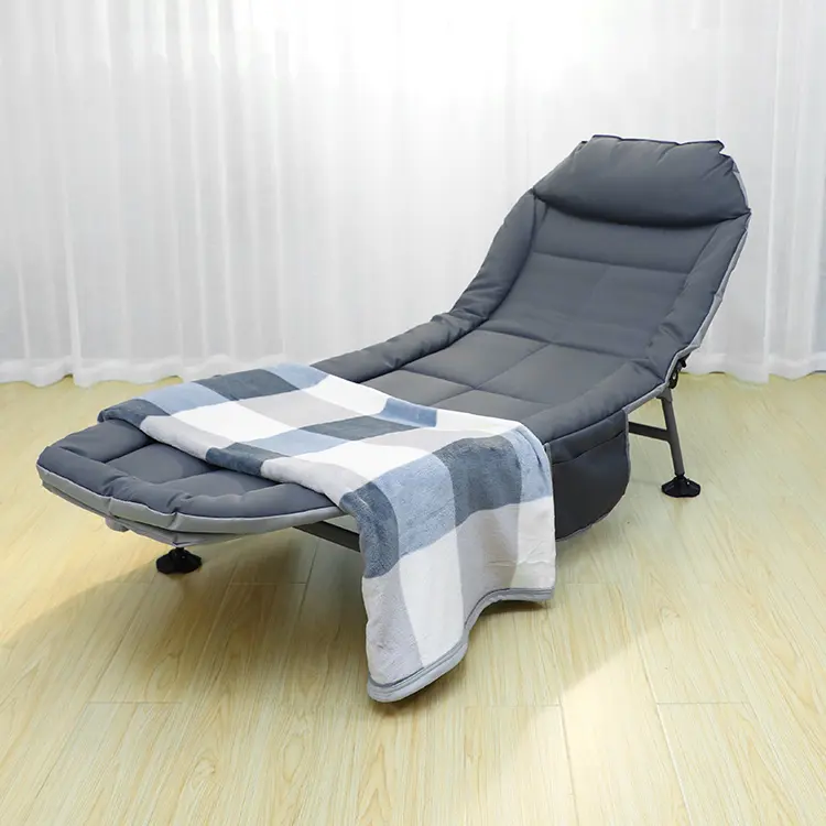 Popular de lujo de pesca de la carpa cama silla nuevos diseños de cama de metal Marco de gran venta