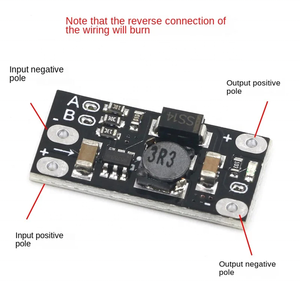 1個最新ミニブーストモジュール多機能5V/8V/9V/12V 1.5A LEDインジケーターDiy電子電圧メーター - Product Image 6