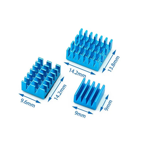 For <strong>Raspberry</strong> <strong>Pi</strong> 4 Heat Sink 3pcs <strong>Raspberry</strong> <strong>Pi</strong> 4B Aluminum Heatsink Radiator Cooling Kit Cooler for <strong>Raspberry</strong> <strong>Pi</strong> 4 Model B - Product Image 3