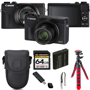 BEST BUY for <strong>PowerShot</strong> G7X Mark III Instant Camera 4.2x Optical Zoom Lens with High Sensitivity CMOS Sensor Black Color - Product Image 1