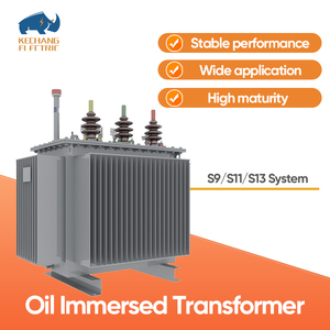 Trasformatore di distribuzione a olio trifase a bassa perdita 30KVA-1600KVA a forma di bobina consumo di energia 380V tensione di uscita 6KV