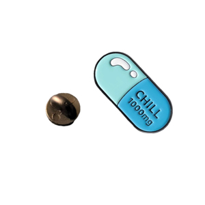 Nhà máy tùy chỉnh y tế mềm men Pin huy hiệu gói <span class=keywords><strong>Pill</strong></span> chai & theo toa cho dược sĩ Tặng quà & sức khỏe nhận thức chiến dịch - Product Image 2