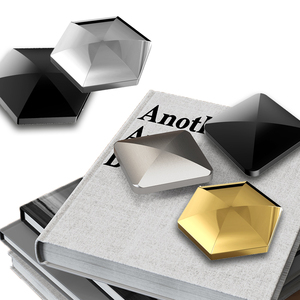 Flipo lật Máy tính để bàn giải phóng năng lượng giải nén sáng tạo Fidget Spinner Đồ chơi phổ biến hợp kim kẽm hình lục giác bạc - Product Image 1