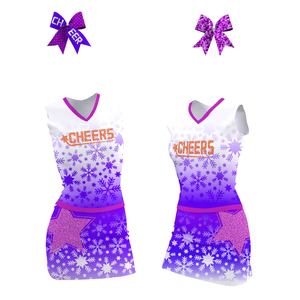 Özel Cheer üniforma paketi kırmızı siyah ve beyaz Sparkle Rhinestones amigo üniforma yetişkin ve çocuklar için - Product Image 1