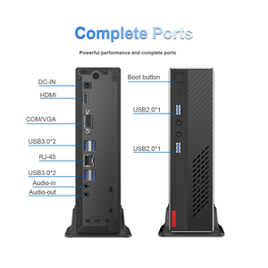 Mini pc scatola CPU i7 RAM 16GB SSD 512GB win 7 win 10 Linux micro computer per ufficio mini computer per l'industria