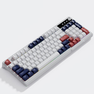 Teclado inalámbrico para juegos de 94 teclas personalizado para Windows y Mac PC Laptops Membrana con perilla de volumen y teclas multimedia - Product Image 2