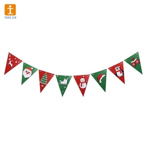 Wholesale Various Design Logo Printed Event Display Pennant <strong>Triangle</strong> <strong>Bunting</strong> <strong>Flags</strong> - Product Image 2