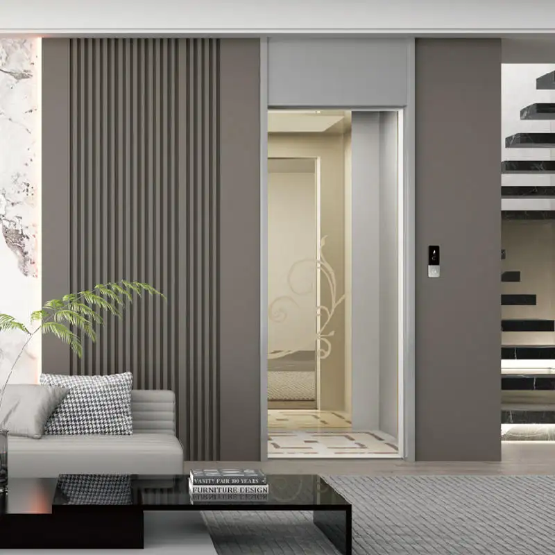 Elevador de Casa de 2-4 pisos personalizado de alta calidad en las escaleras, elevador de Villa, ascensores para el hogar