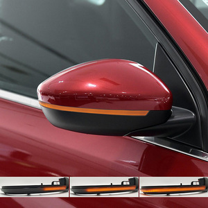 Sıralı dinamik LED yan ayna dönüş sinyali göstergesi flaşör PEUGEOT 308 II için 2014-2020 308 SW II - Product Image 6