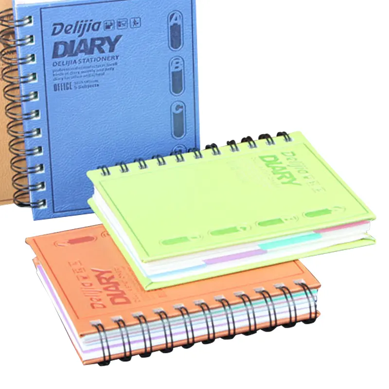 Kustom kualitas tinggi Spiral elastis perencana Notebook untuk melakukan daftar untuk siswa