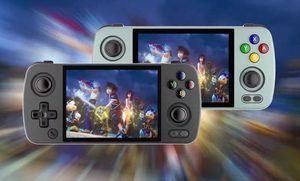 Anbernic RG405M อลูมิเนียมแอนดรอยด์แบบมือถือรองรับเกมคอนโซลมือถือแบบย้อนยุค Arcade NGC Wii - Product Image 3