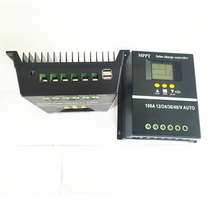 Auto 12V 24V 36V 48V 100A PWM MPPT regolatore di carica solare batteria al piombo regolatore di carica solare - Product Image 6