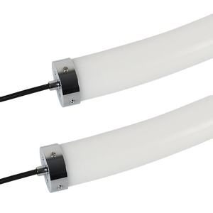 Görüntüleme DC5-24V RGBW programlanabilir yuvarlak Led Neon tüp aydınlatma 40mm 360 derece değişim renk silikon Neon ışıkları 80 IP65 2 yıl - Product Image 1