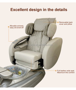 Eleganter Ganzkörper <span class=keywords><strong>massage</strong></span> Pediküre Stuhl Kompakte Größe mit Abfluss pumpe für Nail Shop - Product Image 4