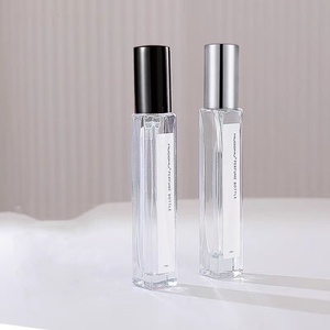 Luxury Mini Thick Bottom 5ML 10ml 15ML Square Empty Spray Glass <strong>Perfume</strong> Bottle With Box Essential Oil Botella De <strong>Perfume</strong> - Product Image 1