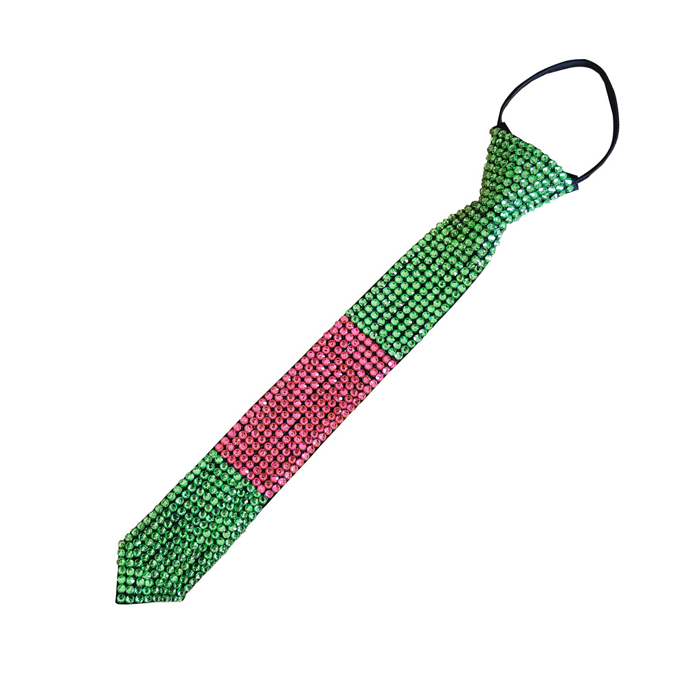 Verde y rosa