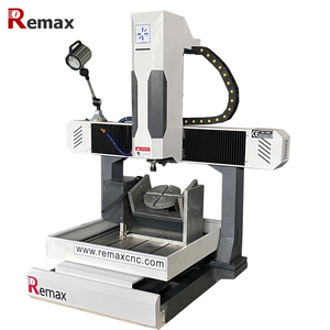 小型台式3d金属模具雕刻铣削6060迷你5轴数控刳刨机 - Product Image 3