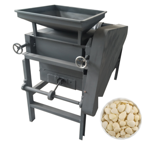 Producción rápida Máquina de craqueo y descascarado de almendras Máquina separadora de cáscara de almendras Máquina trituradora de descascarado de almendras - Product Image 4
