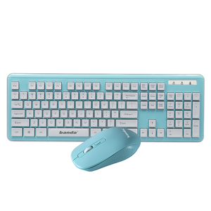 Teclado inalámbrico para juegos de 2,4g de alta calidad, combos de ratón, teclado y ratón universales de 108 teclas para PC, ordenador portátil - Product Image 4