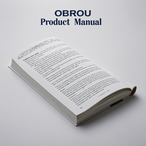 OBROU可定制纸质印刷传单小册子促销目录手册产品手册杂志说明